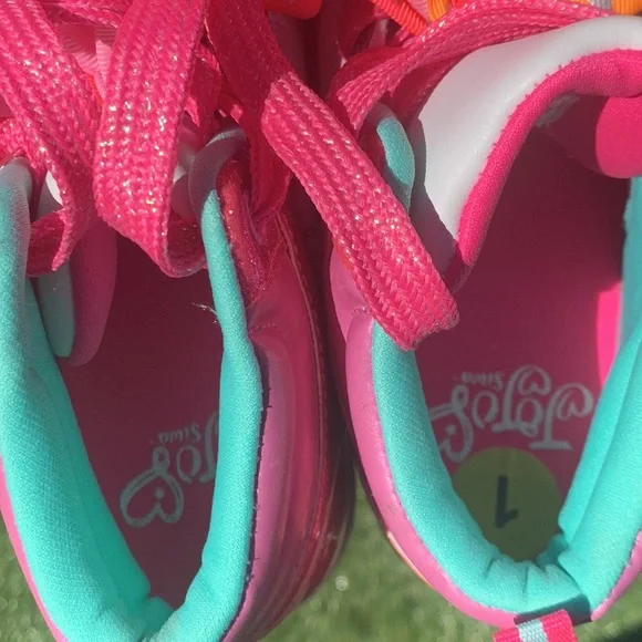 Nickelodeon Jojo Siwa Toddler Girl Hightops _ Size - 1 - Picture 6 of 16